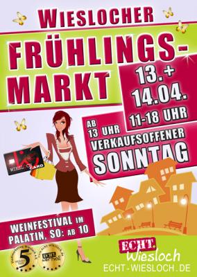 Stadtmarketing Wiesloch Fruehlingsmarkt 2024